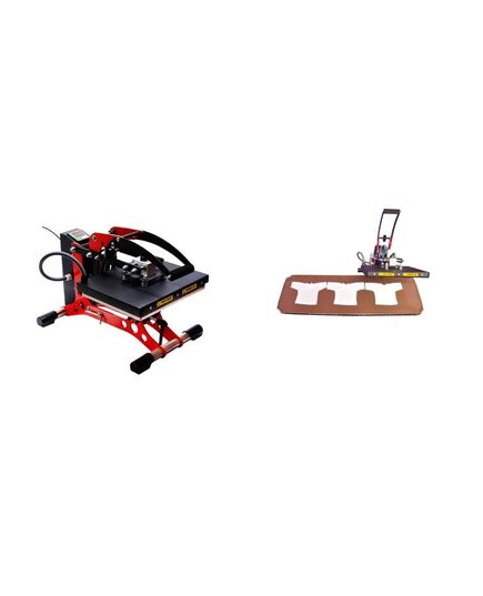 Prasa Termotransferowa model Aligator Basic z blatem przesuwanym, ruchomym 39 x 120 cm