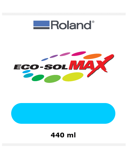 Atrament eco solwentowy Roland Eco-Sol MAX Cyan 440 ml