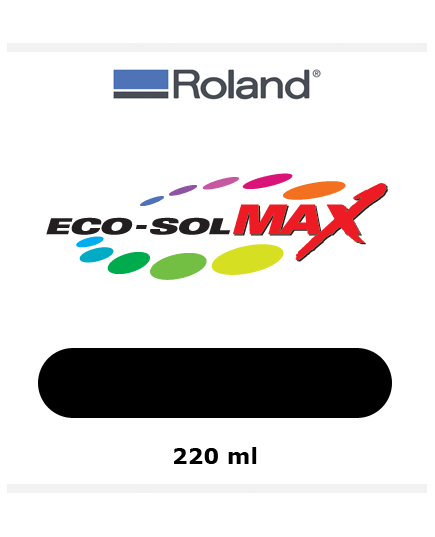 Atrament eco solwentowy Roland  Eco-Sol Max Black 220 ml